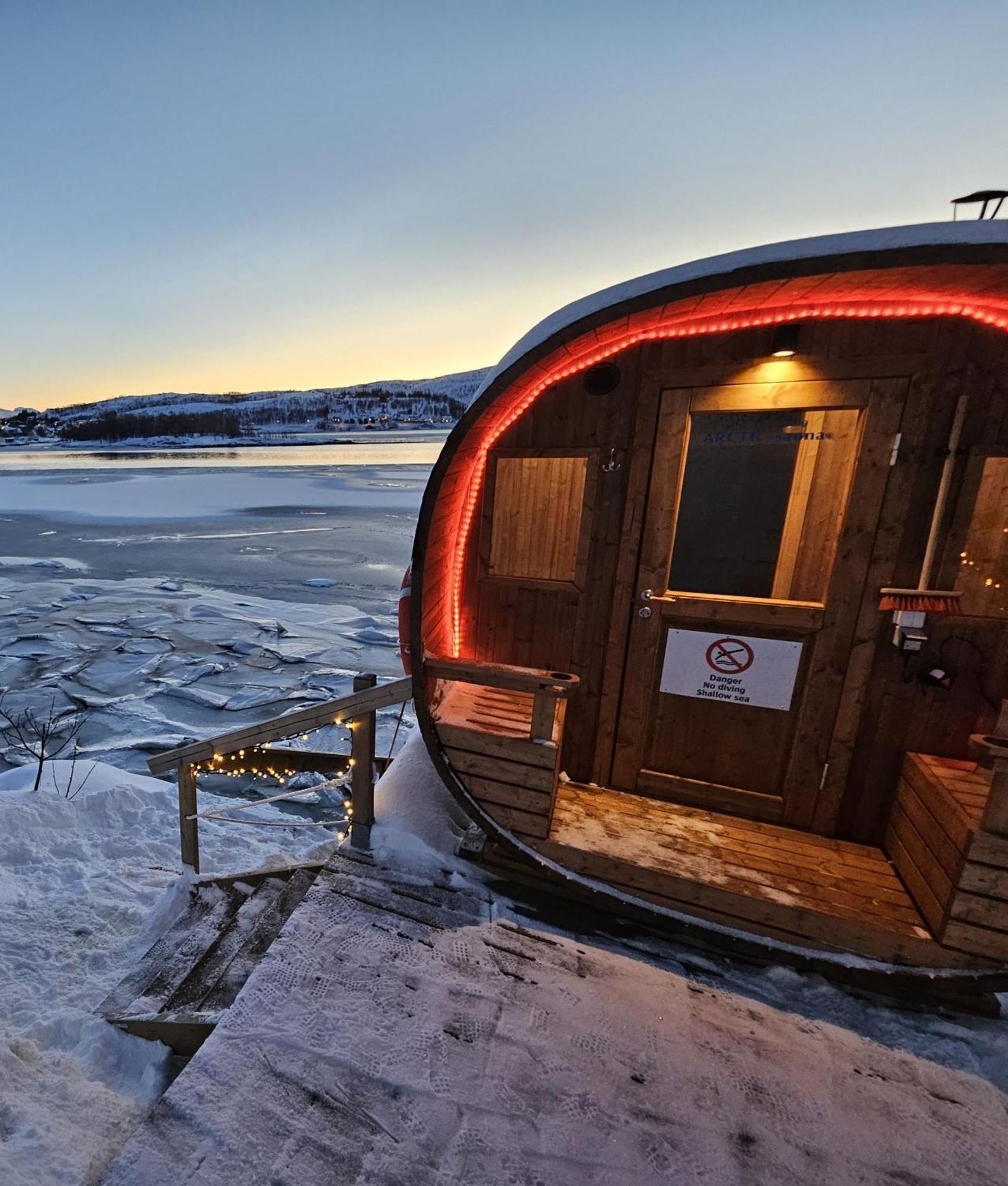 Kaldfjord Sea House Vila Tromsø Exterior foto